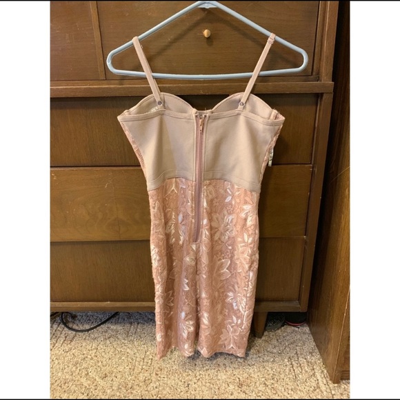 Charlotte Russe Spaghetti Strap Fitting Dress - Picture 2 of 3